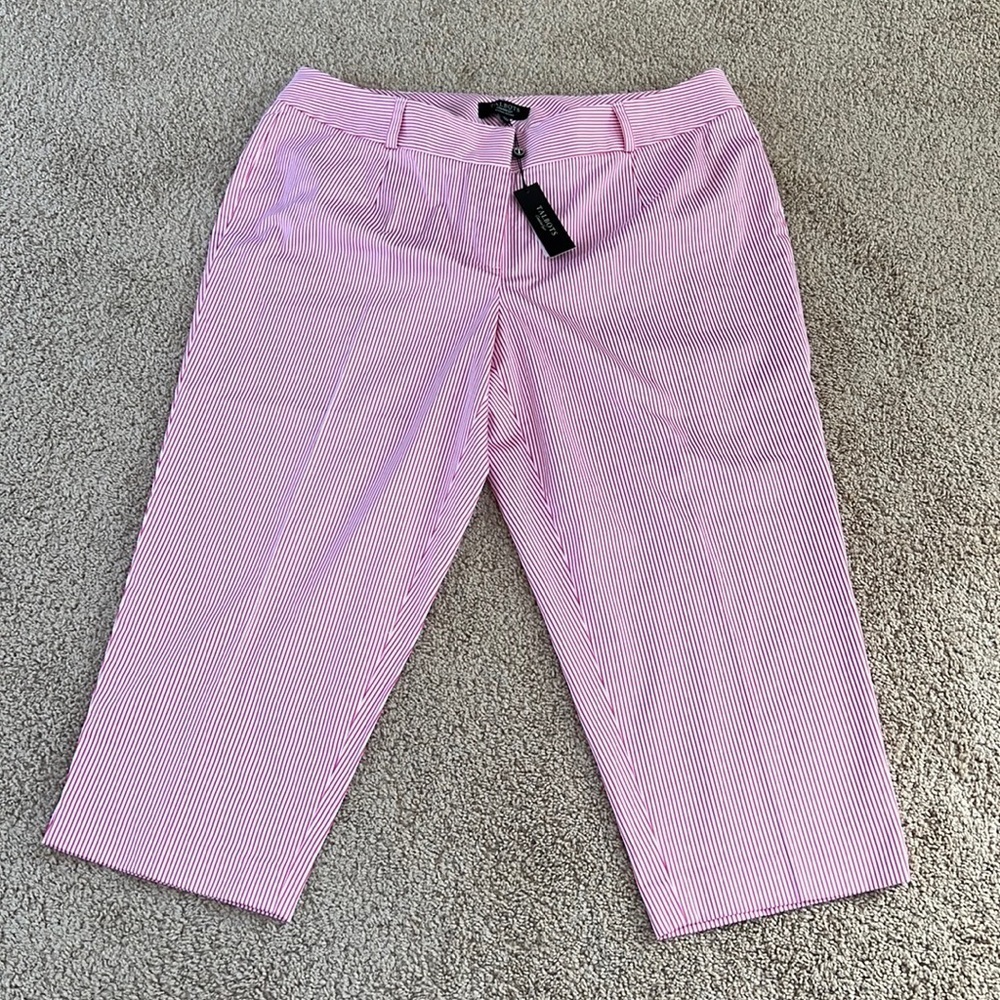 New! Talbots petites 18WP striped heritage pants.